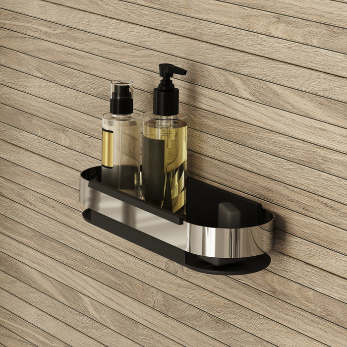 Iddis Полка, подвесная, 30 см, цвет: черный SHE12SBi44