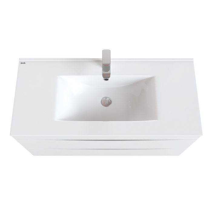 Iddis Cloud Тумба с раковиной, 100х46,5хh81 см. CLO10WFi95K