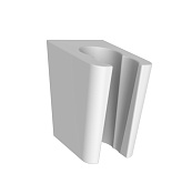 Iddis Slide Держатель для лейки, цвет: белый матовый 080WL00i53