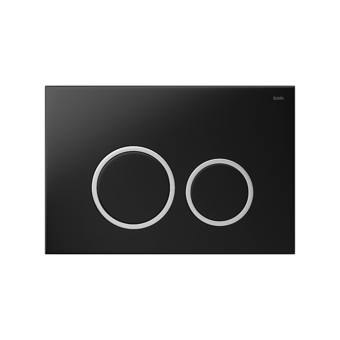 Iddis Unifix Кнопка смыва, цвет: черный UNI03BCi77