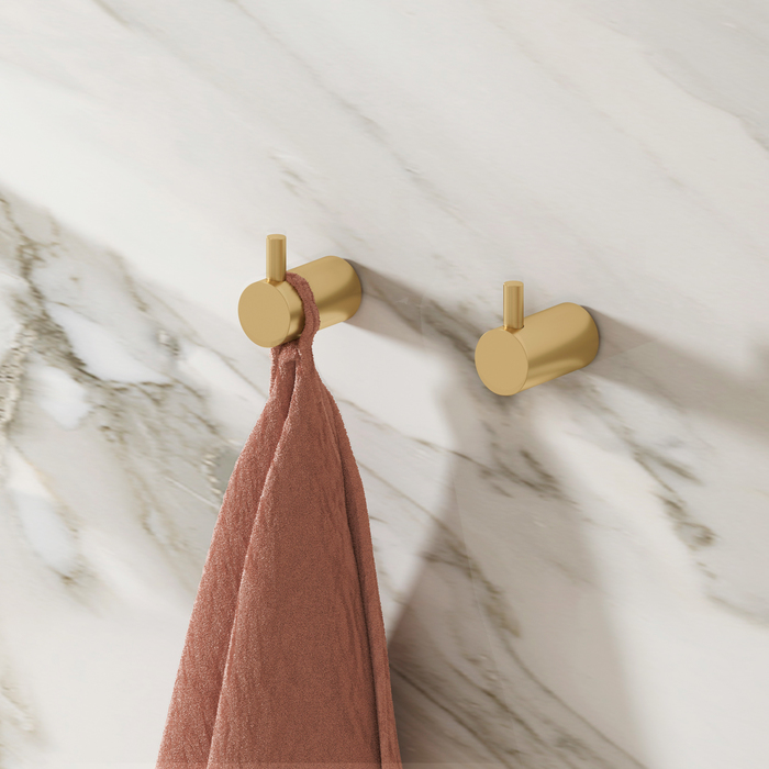 Iddis Petite Крючок одинарный, матовое покрытие, цвет: золото PET2G02i41