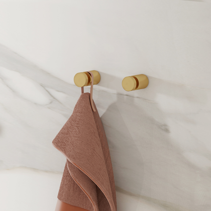 Iddis Petite Крючок одинарный, матовое покрытие, цвет: золото PET2G01i41