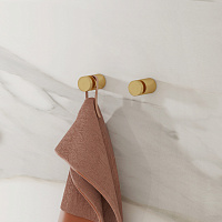 Iddis Petite Крючок одинарный, матовое покрытие, цвет: золото PET2G01i41