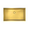 Iddis Edifice Раковина врезная к столешнице, 74х44 см, цвет: золотой EDI74B0i77