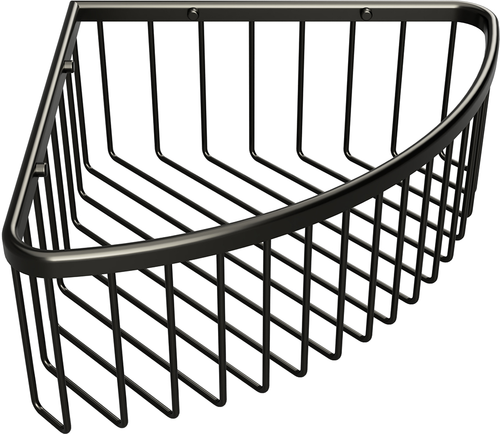 Bemeta Graphit Угловая полочка для мыла, цвет: антрацит матовый 156208312