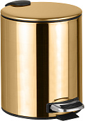 Bemeta Brilo Мусорный ящик „Soft Close“, 5 l, цвет: золото глянцевое 161315010