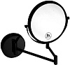 Bemeta Dark Косметическое зеркало, подвесное, 23 см, цвет: черный матовый 112201510