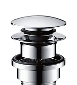 Axor Донный клапан Push-Open для раковины и биде, универсальный, цвет: хром 51300000