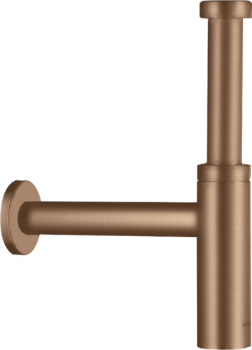 Axor Flowstar S Дизайнерский сифон, цвет: шлифованное красное золото 51305310