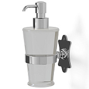 Devon&Devon Mayfair Дозатор для жидкого мыла, подвесной, стеклянная колба, цвет: хром DD130CR