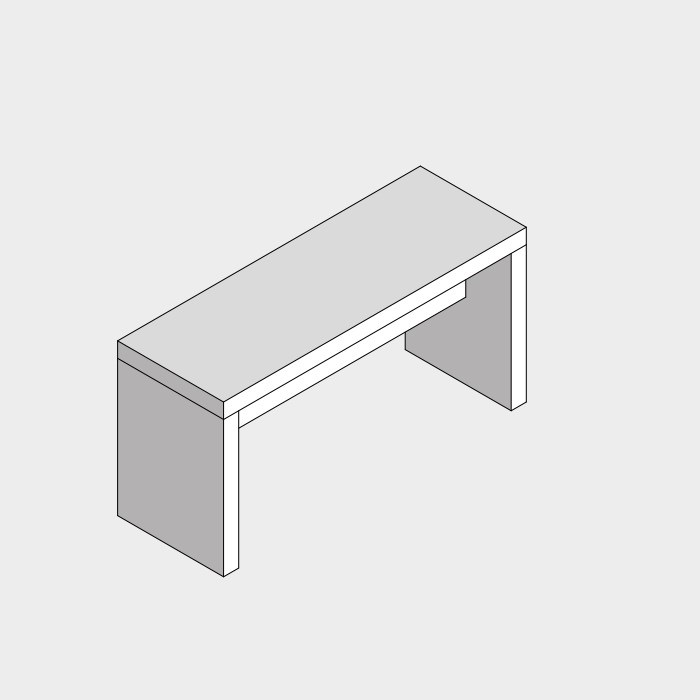 Effegibi Скамейка для ног материалы осина натуральная AS 10 00 1420