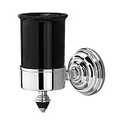 Devon&Devon Black Diamond Стакан подвесной, керамический, цвет: хром BLKD503CRNE