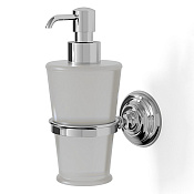 Devon&Devon Chelsea Дозатор для жидкого мыла, подвесной, стеклянная колба, цвет: хром DD230CR