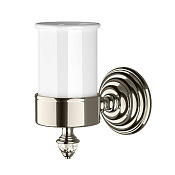 Devon&Devon Diamond Стакан подвесной, керамический, цвет: никель блестящий WHD503NKBI