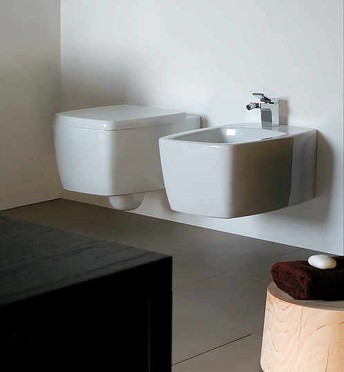 Galassia Sa02 Чаша подвесного унитаза 38х52 см, воронка-водоворот, цвет: белый глянцевый 8971