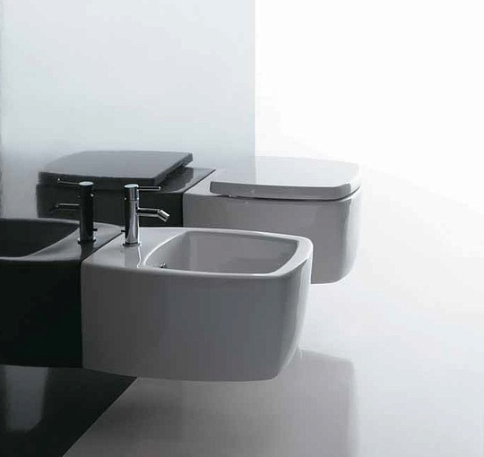 Galassia Sa02 Чаша подвесного унитаза 38х52 см, воронка-водоворот, цвет: белый глянцевый 8971