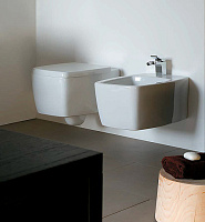 Galassia Sa02 Чаша подвесного унитаза 38х52 см, воронка-водоворот, цвет: белый глянцевый 8971