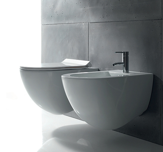 Galassia Dream Чаша подвесного унитаза 36х56 см, безободковый, каскадный смыв, цвет: белый глянцевый 7317