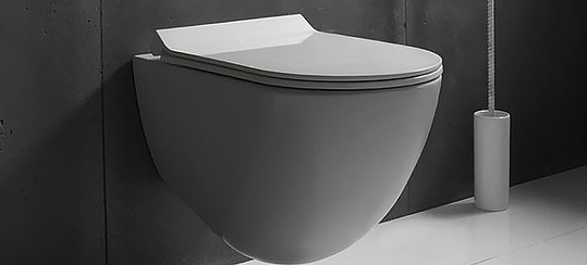 Galassia Dream Чаша подвесного унитаза 36х56 см, безободковый, каскадный смыв, цвет: белый глянцевый 7317