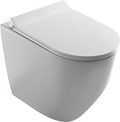 Galassia Dream Чаша напольного унитаза 36х56 см, воронка-водоворот, цвет: белый глянцевый 7310