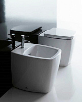 Galassia Sa02 Чаша напольного унитаза 38х52 см, воронка-водоворот, цвет: белый глянцевый 8961