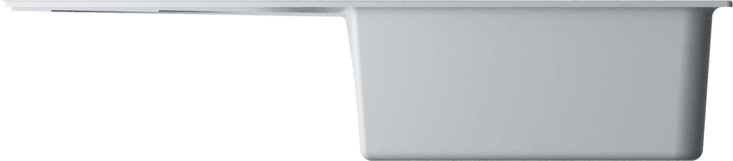 Omoikiri Yasugata 100-WH Кухонная мойка Tetogranit 100x50 см, цвет: белый 4993847