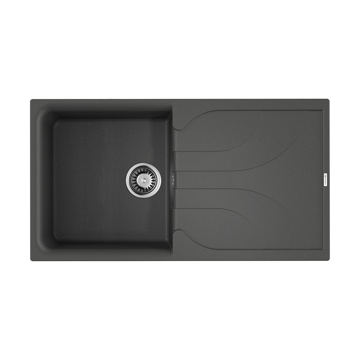 Omoikiri Yasugata 100-PL Кухонная мойка Tetogranit 100x50 см, цвет: платина 4993851