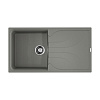 Omoikiri Yasugata 100-GR Кухонная мойка Tetogranit 100x50 см, цвет: leningrad grey 4993568