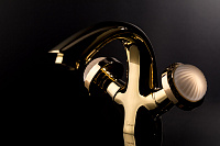 Boheme Satine Смеситель для биде, без донного клапана, цвет: gold 296-ST