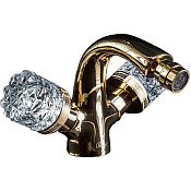 Boheme Crystal Смеситель для биде, без донного клапана, цвет: gold 296-CRST