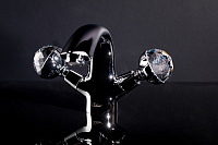 Boheme Brillante Presente Смеситель для раковины без донного клапана, излив 8,6 см, цвет: chrome 351