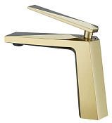 Boheme Venturo Смеситель для раковины без донного клапана, длина излива 14,1 см, цвет: gold 381