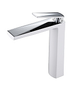 Boheme Venturo Spirale Смеситель для раковины высота излива 23 см, без донного клапана, цвет: white 372-w