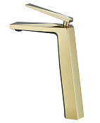 Boheme Venturo Spirale Смеситель для раковины высота излива 23 см, без донного клапана, цвет: gold 382