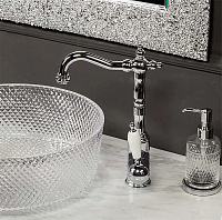 Boheme Tradizionale Chromo Смеситель для раковины высота излива 22 см, без д/к, цвет: chrome 262