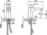 Iddis Zodiac Смеситель для раковины, цвет: хром ZODSB00i01