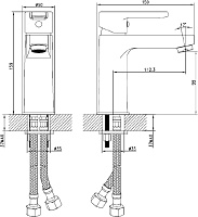 Iddis Sena Смеситель для раковины, цвет: хром SENSB00i01