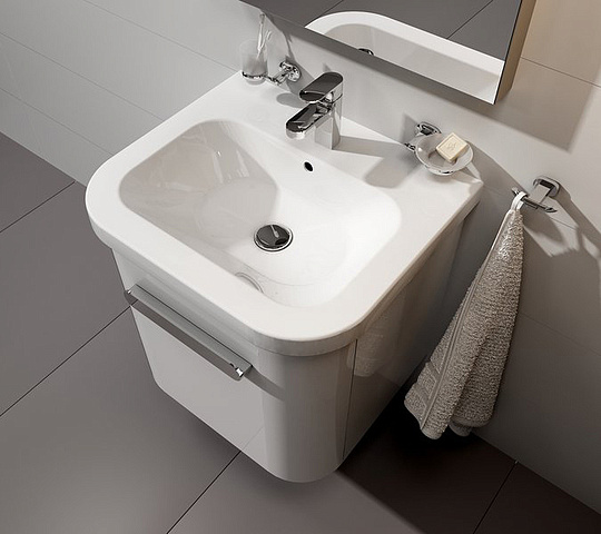 Ravak Chrome Смеситель для раковины, с донным клапаном, длина излива 10,1 см, цвет: хром X070053