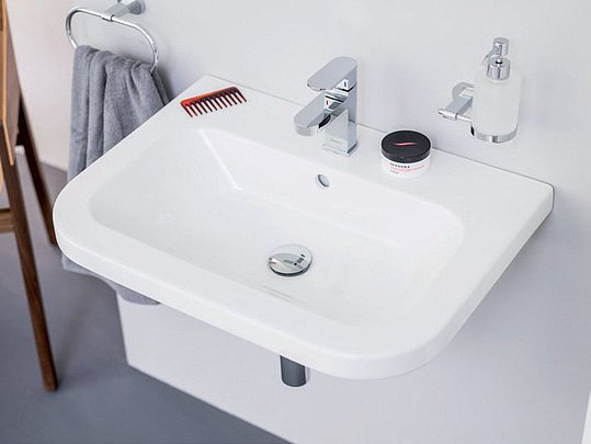 Ravak Chrome Смеситель для раковины, с донным клапаном, длина излива 10,1 см, цвет: хром X070053