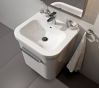 Ravak Chrome Смеситель для раковины, с донным клапаном, длина излива 10,1 см, цвет: хром X070053