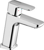 Ravak 10° Смеситель для раковины, без донного клапана, длина излива 11,5 см, цвет: хром X070062