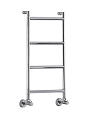 Margaroli Sereno 482 Полотенцесушитель водяной для ГВС 54x79h (int 47,5) нижнее, цвет: chrome 4824704CRN