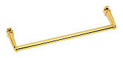 Стилье Богема Полка прямая Towel Bar Straight 37 см для ПС, цвет: золото глянцевое 03-2005-0370