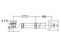 Слив-перелив Devon&Devon SFD74