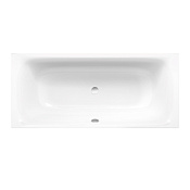 Bette Lux Ванна стальная встраиваемая 170x75 см, BetteАнтислип Sense, с шумоизоляцией, цвет: белый 3440-000 AS