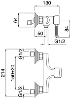 Cezares Olimp Смеситель для душа OLIMP-DM-01-L