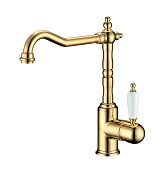 Boheme Tradizionale Oro Смеситель для кухни без возм. подключения фильтра, излива 22 см, цвет: gold 102