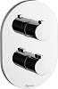 Ravak Chrome Смеситель для душа термостатический встраиваемый, без внутренней части, цвет: хром X070075