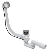 Ravak Слив-перелив для ванны Click-Clack, цвет: хром X01318