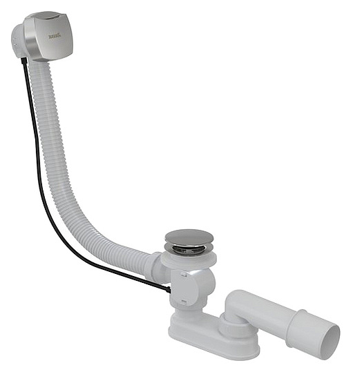 Ravak Слив-перелив для ванны Click-Clack, с переливом II, цвет: хром X01506